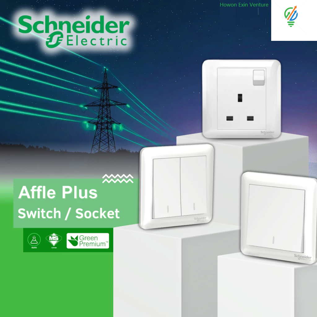 Schneider Electric Affle Plus Series Switches / Sockets With ...