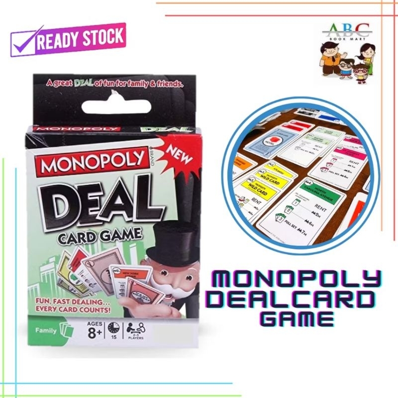 Monopoly Deal Hasbro Gaming : King Jouet France, Jeux de stratégie et