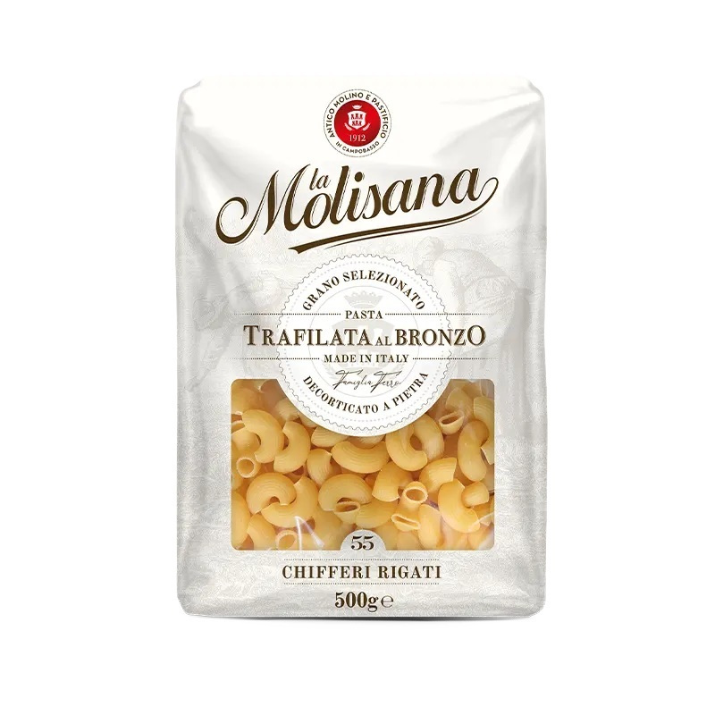 La Molisana Chifferi Rigati 500g Halal Pasta | Shopee Malaysia