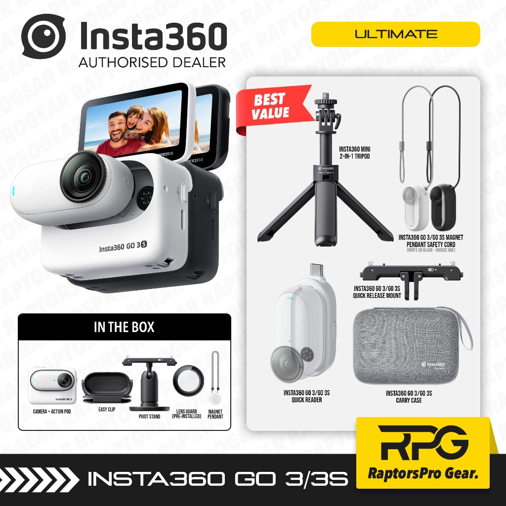 Insta360 GO3 128GB セット売り Insta360 おいしく GO3 128GB