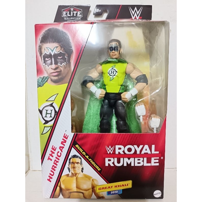 Mattel WWE Elite Royal Rumble The Hurricane Wrestling Action Figure ...