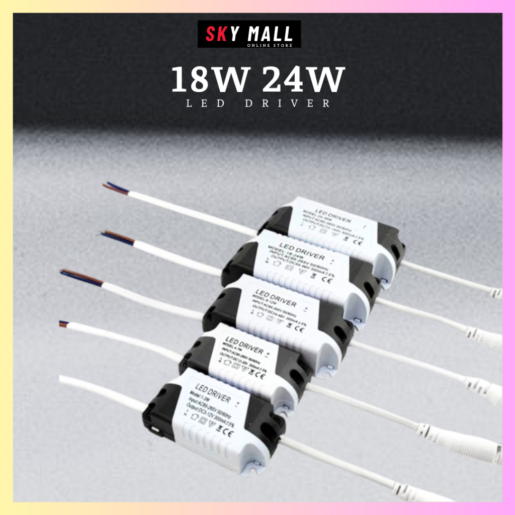 Led Driver 18w 24w Power Supply For Led Panel Light Led Ballast Led ...