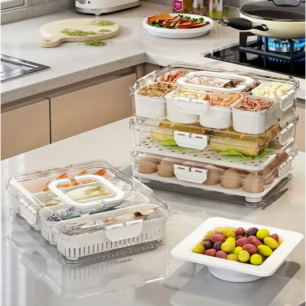 MultiBox Snow 4 Fresh Keeping Box Double-layer Multiple Function ...