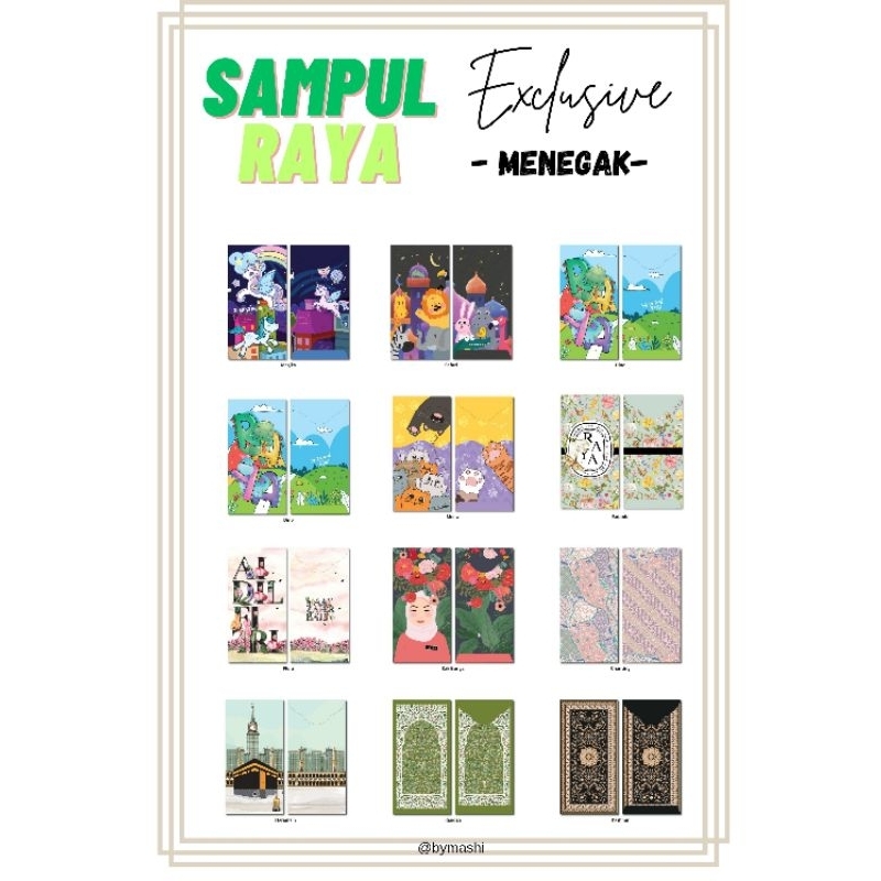 Sampul Raya 2025 Exclusive Design Menegak (10pcs per pack) by ...