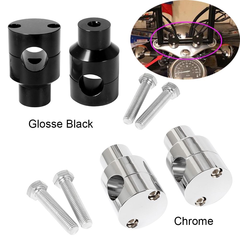 motorcycle riser handle clamp for chopper virago jaguh vulcan | Shopee ...