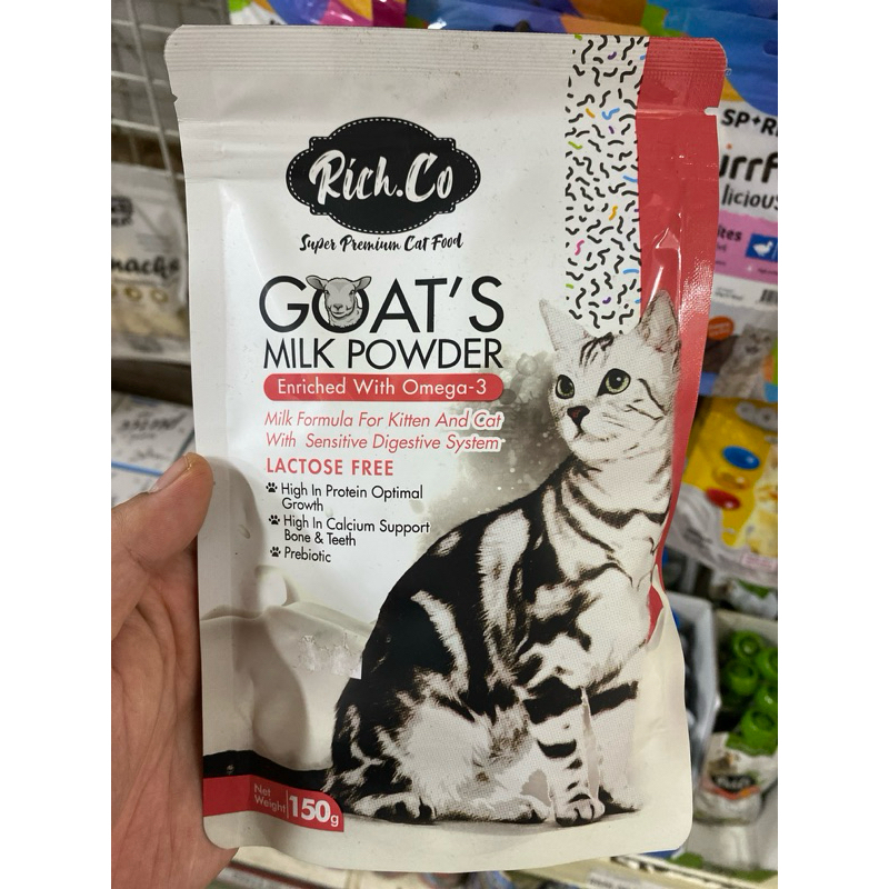 Rich Co Goat Milk Powder 150g Skim Milk Powder 250g for Cats Susu ...