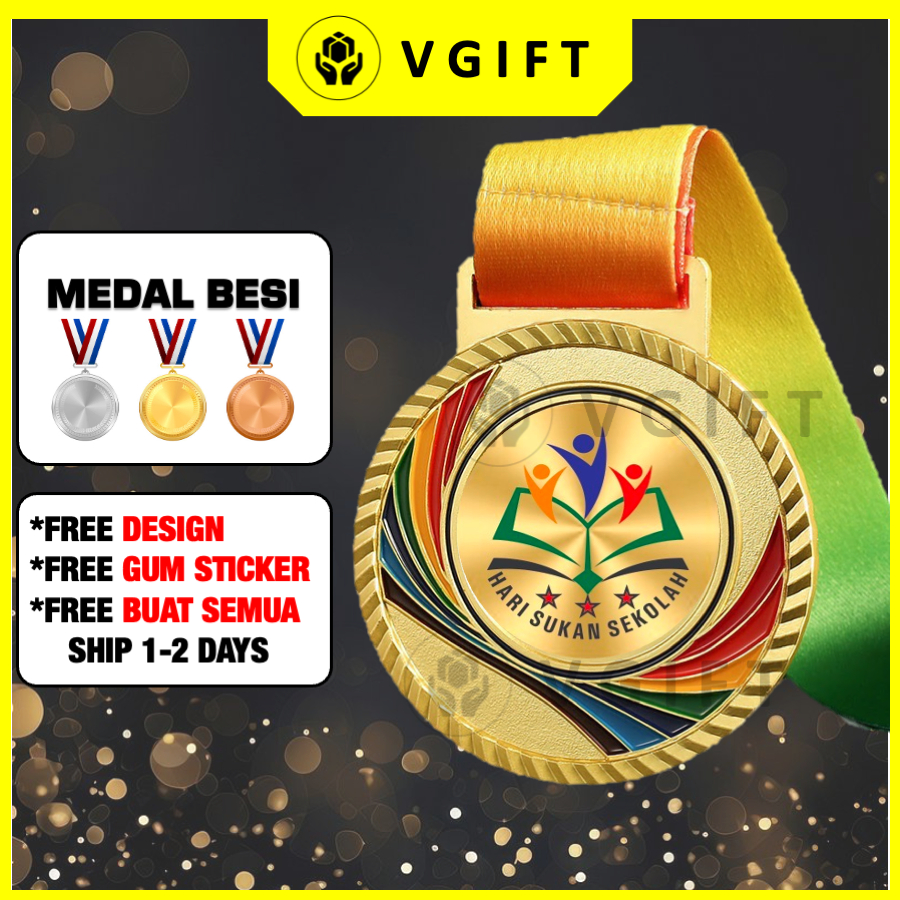 [KL SELLER] Rainbow Medal,Metal Medal,Sticker Medal,Medal (DIY ...