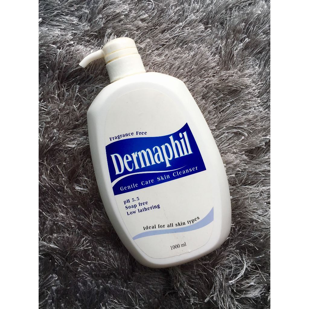Dermaphil Gentle Care Skin Cleanser 1000mL (Exp June 2028) Cetaphil ...