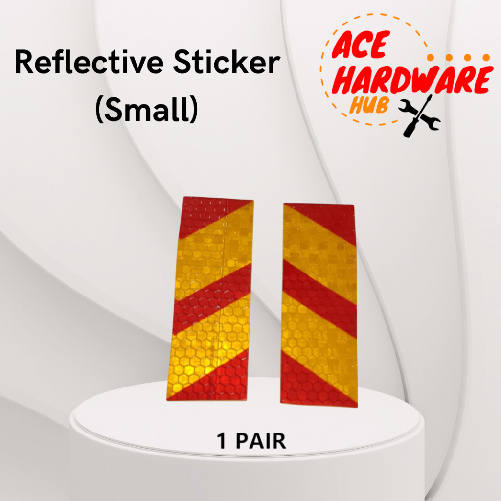 [1 Pair] Reflective Sticker (Small) | Shopee Malaysia