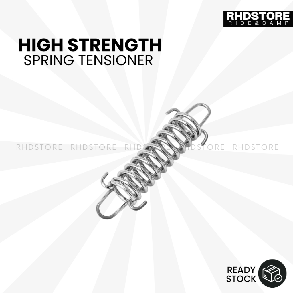 High Strength Rope Spring Tensioner Camping Hanging Cord Ikat Tali ...
