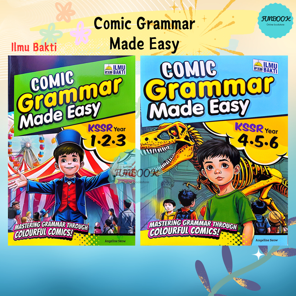 [FUNBOOK] Comic Grammar Made Easy KSSR Year 1.2.3 & YEAR 4.5.6 / 2025 ...