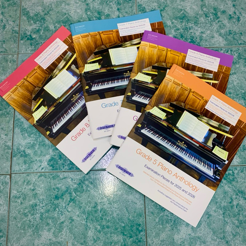 Piano Anthology 2025 & 2026 examination pieces grades 5~8 edition peters | Shopee Malaysia