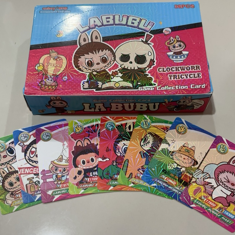 ReadyStock🇲🇾LaBuBu Card Kad Nipis 拉布布 卡片 薄卡 儿童卡片 剪刀石头布 | Shopee Malaysia