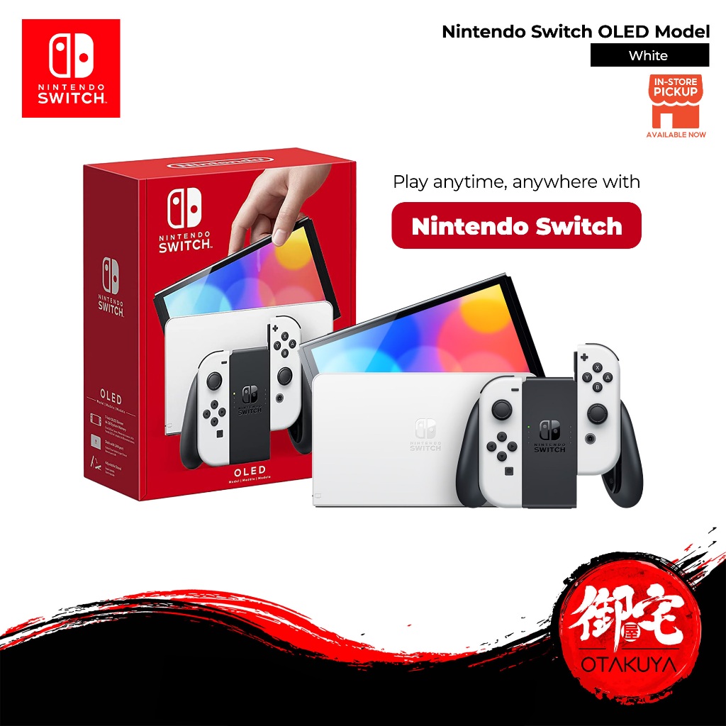 Nintendo Switch OLED White Model Console (1 Year Supplier Warranty ...