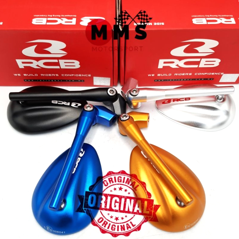Racing Boy RB Alloy Side Mirror S5 Red Black Silver Thai Gold Blue 100% ...