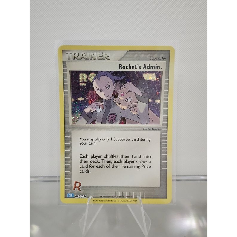 2023 Rocket's Admin Card (Rare Holo) | Shopee Malaysia