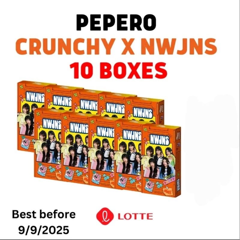 Newjeans pepero collab crunchy | Shopee Malaysia