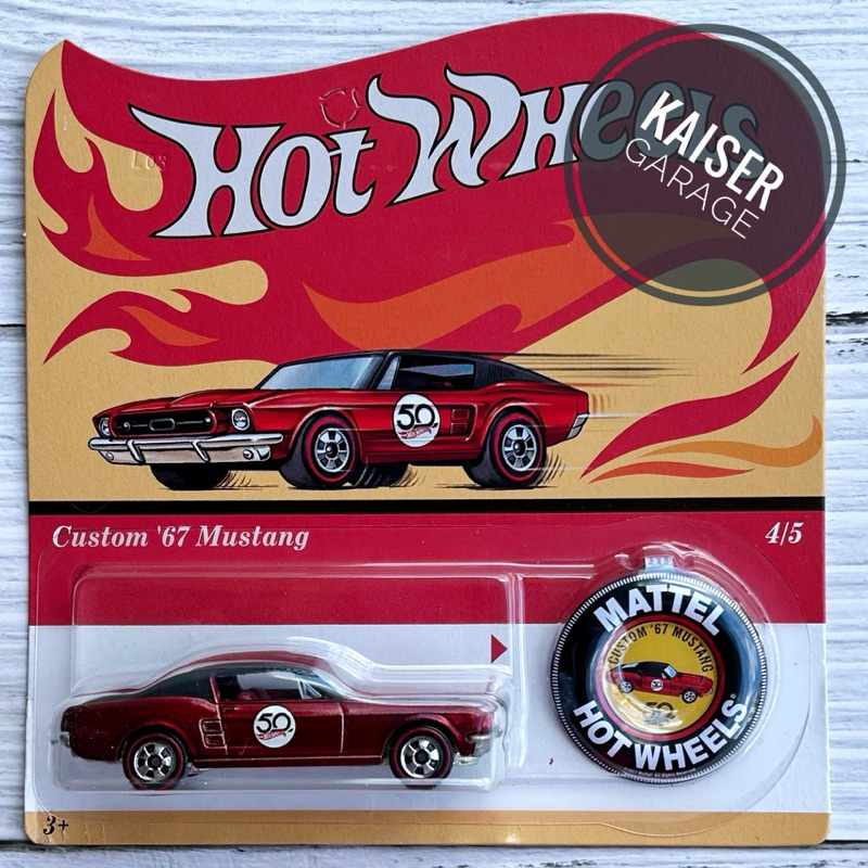 Hot Wheels 50th Anniversary Originals : Custom ‘67 Mustang ...