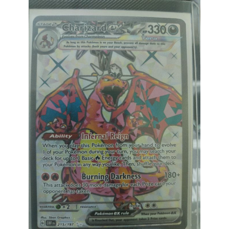 POKEMON TCG:CHARIZARD EX 215/197 FA | Shopee Malaysia