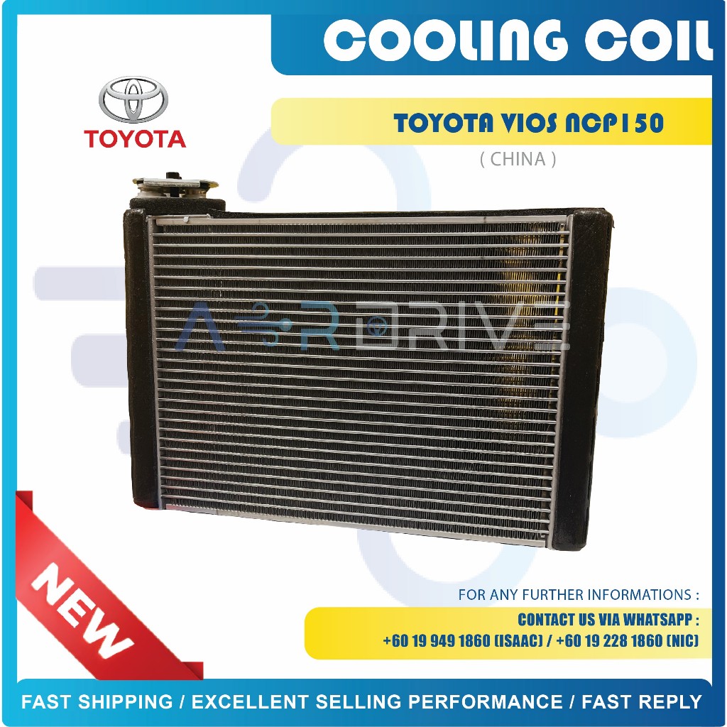 CHINA NEW TOYOTA VIOS NCP150 COOLING COIL | Shopee Malaysia