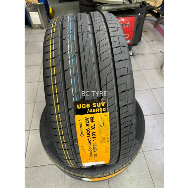 CONTINENTAL UC6 SUV 265/45/20 265/45R20 2654520 265-45-20 265 45 20 5 ...