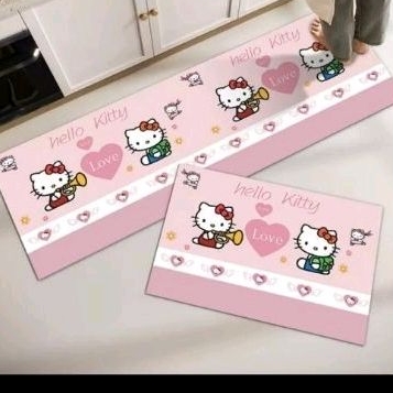 carpet hello kitty velvet 3d / hello kitty karpet alas kaki kitchen ...