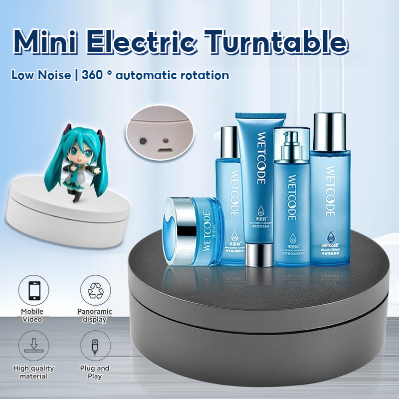 360° Rotating Turntable Automatic Display Stand Electric Display Stand ...