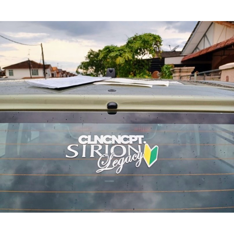 JDM🔰 Sirion Legacy Premium Sticker | Shopee Malaysia