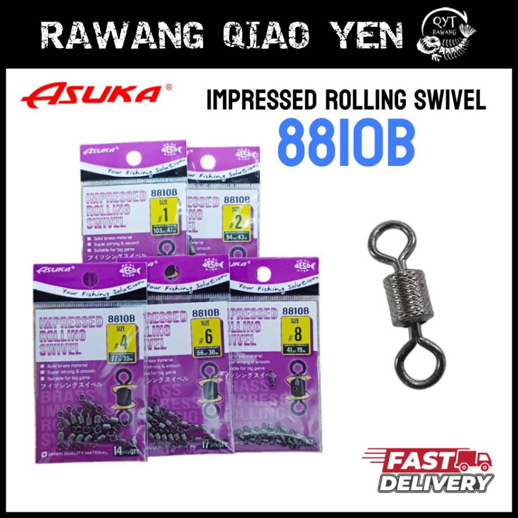 ASUKA CRANE SWIVEL 8810B PIN IKAN | Shopee Malaysia