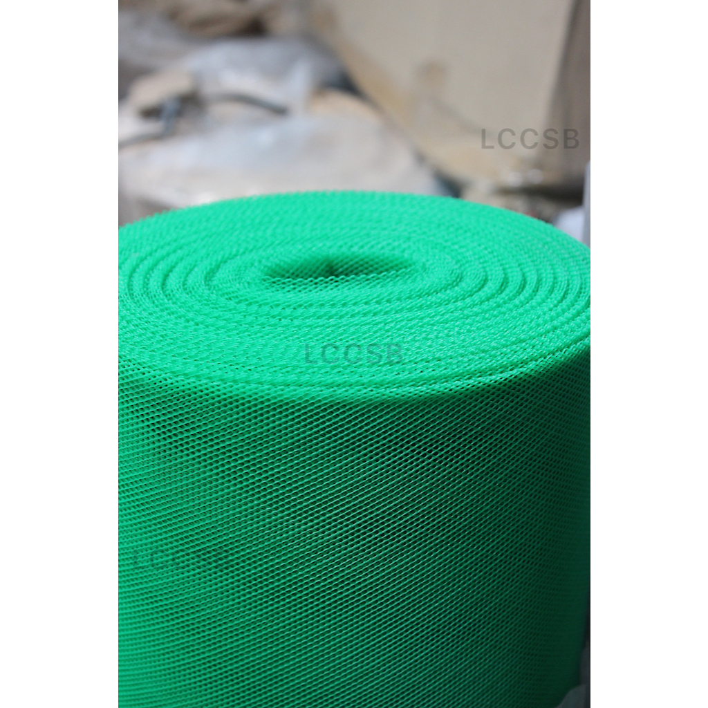 Grey Green PVC Netting 4 feet x 24 meter, PVC mesh, fencing, enclosures ...