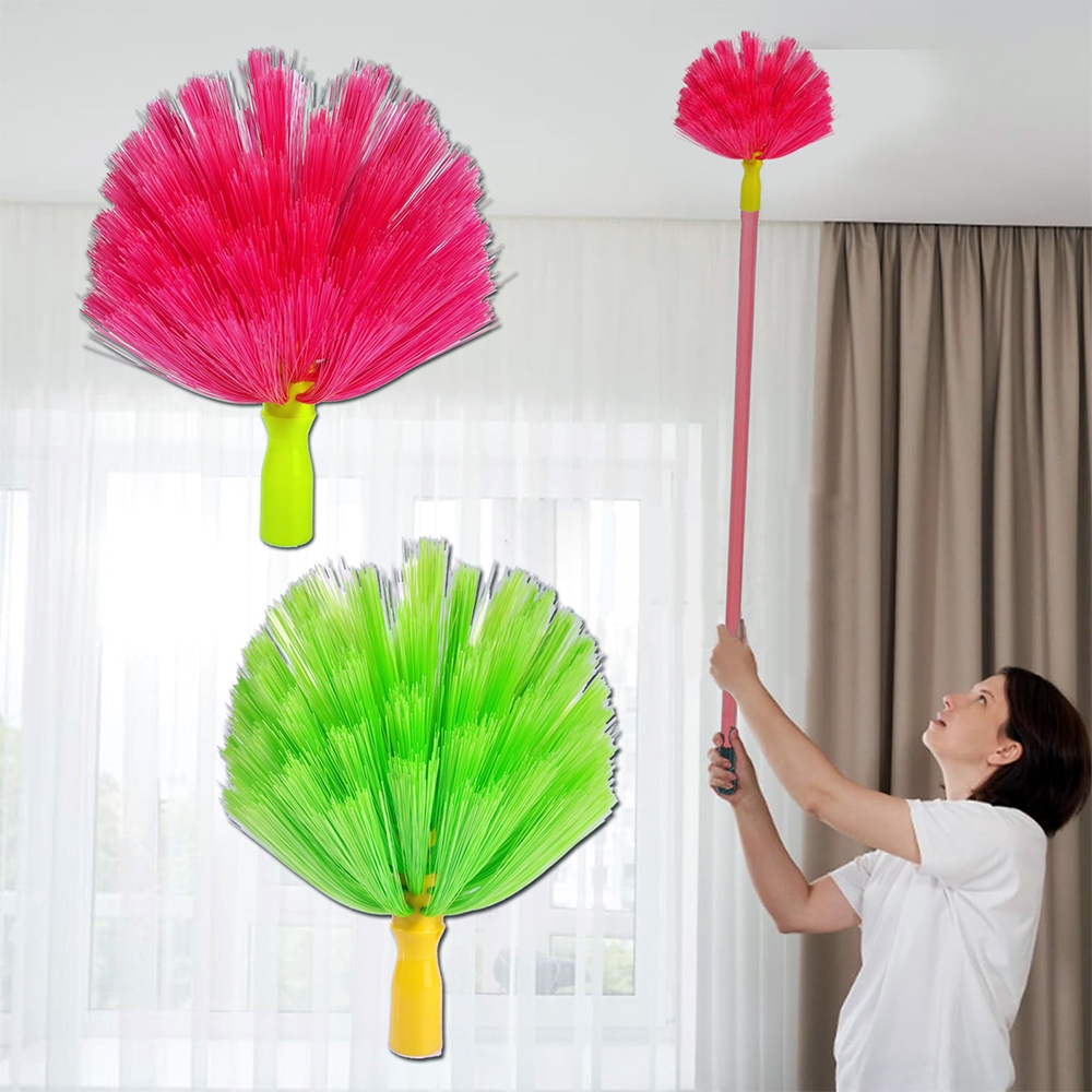 Multipurpose Soft Bristles Ceiling Broom Brush Sweeper Cobweb Duster ...
