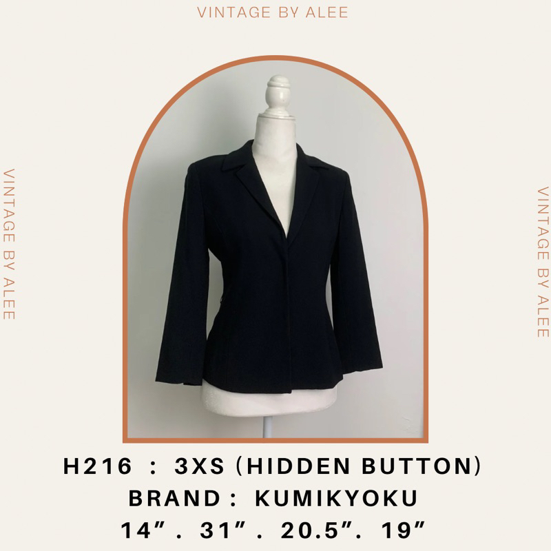 ☆ Brand New 【KUMIKYOKU】 Black and White Striped Dress / Size 2 / M / Spring, Summer, Autumn