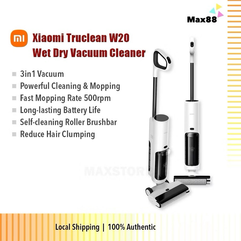 Xiaomi Truclean W20 Wet Dry Vacuum Cleaner | Shopee Malaysia