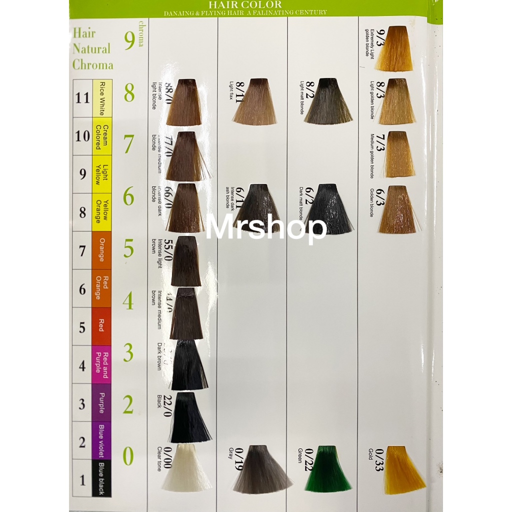 Haaru Hair Colour Dye Cream Pewarna Rambut Hair Colouring Salon Barber ...