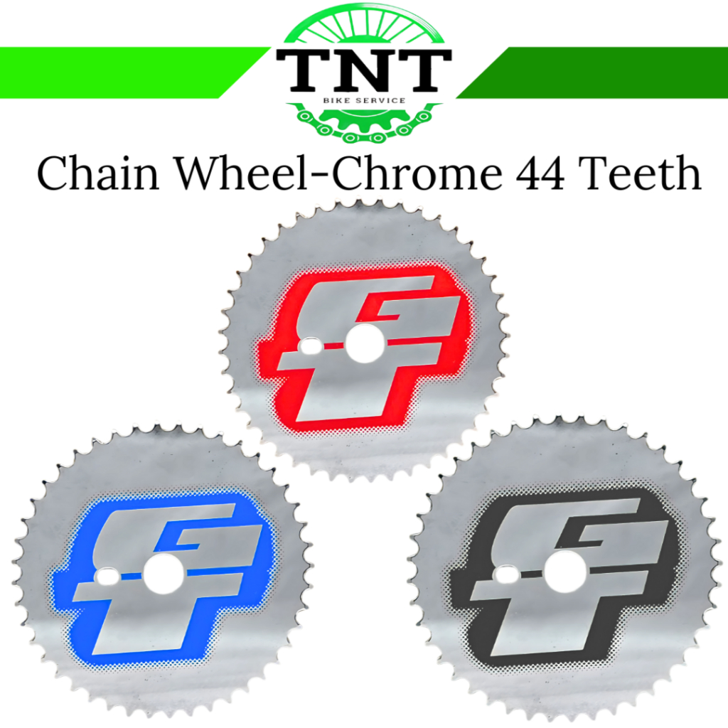 BIKE OPC 44T GT Chain Wheel / Chain ring (CHROME) | Shopee Malaysia