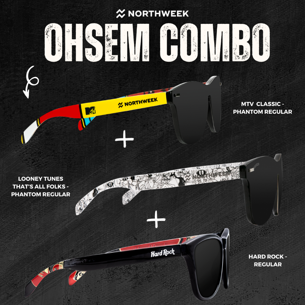 [OHSEM COMBO] NORTHWEEK 3 Pcs Limited Edition Men Women Unisex ...