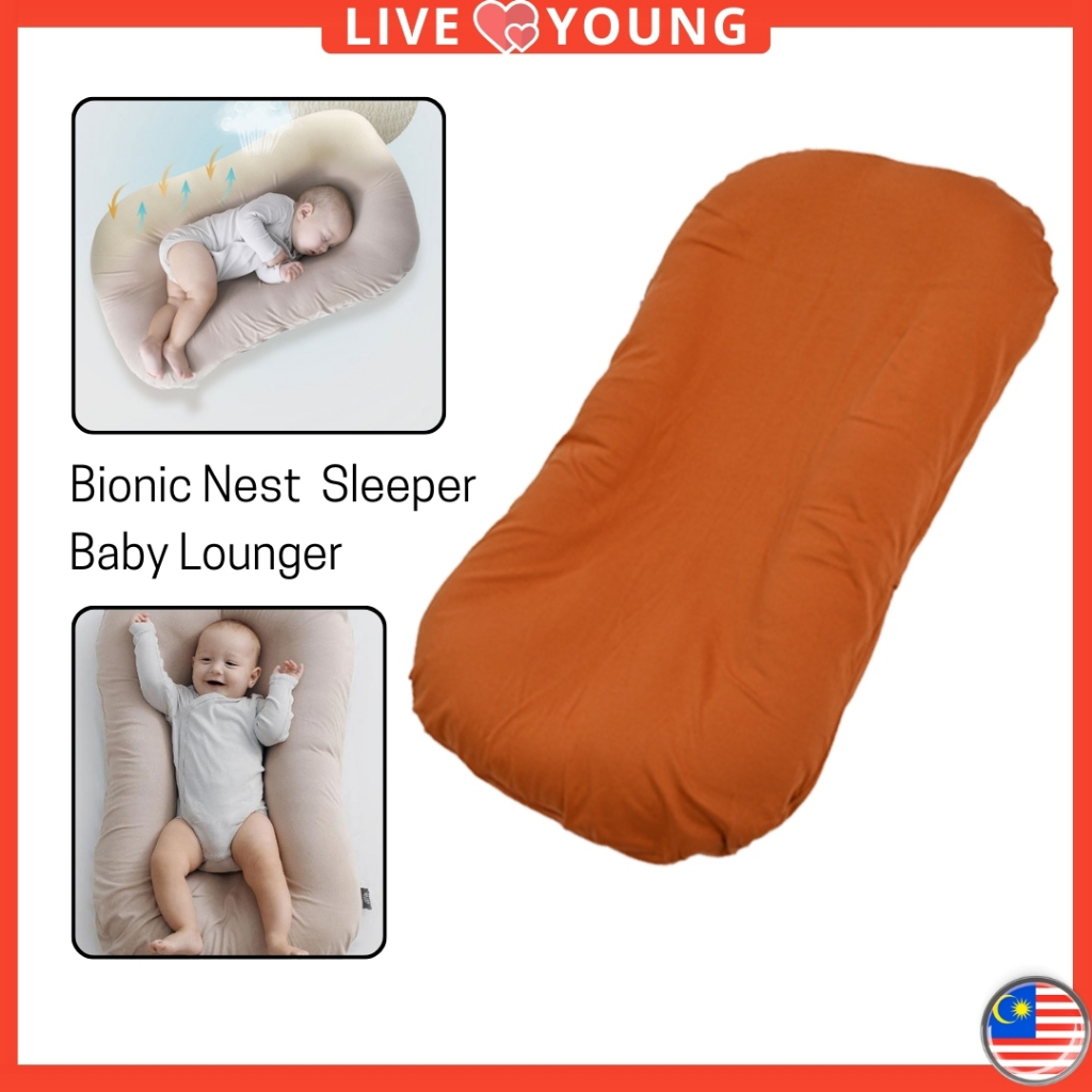 Baby Bionic Bed Bassinet Nest Sleeper Lounger Breathable Portable 宝宝床中床 ...