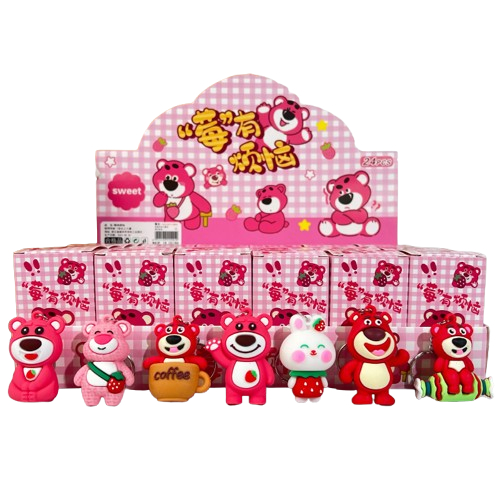 Lotso Blind Box Strawberry Bear Lotso Keychain Lotso HandGift Lotso ...