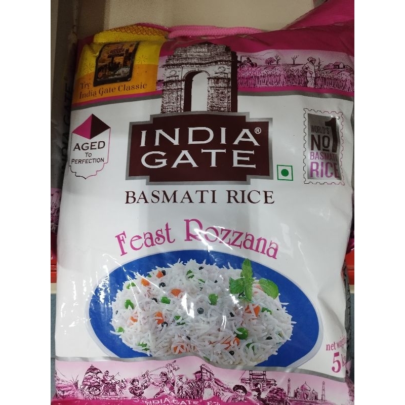 INDIA GATE BASMATI RICE 5KG | Shopee Malaysia