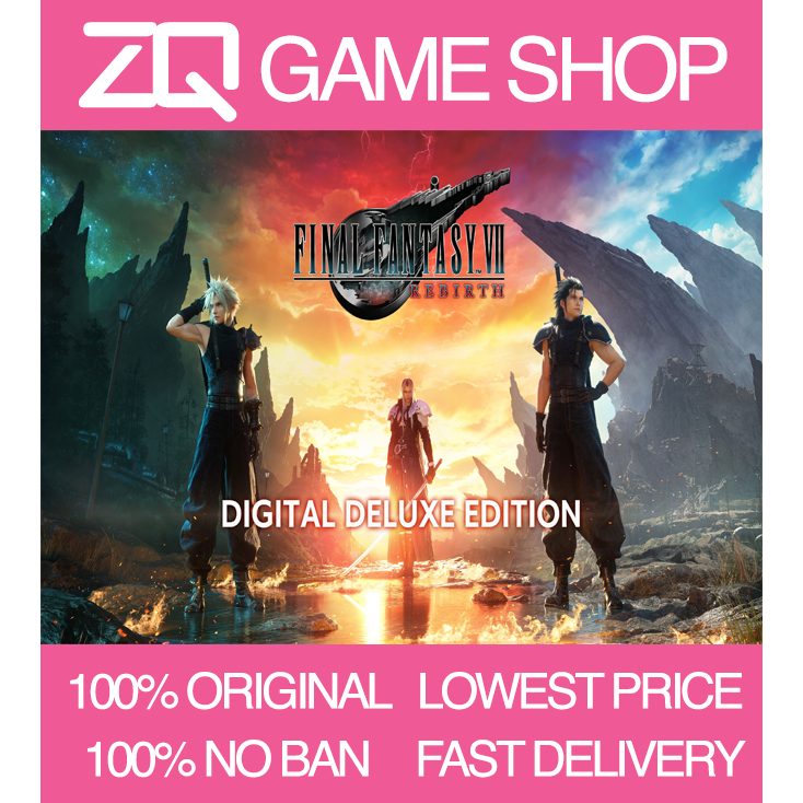 FINAL FANTASY VII REBIRTH Deluxe | ZQ PC Game Steam Online & Offline ...