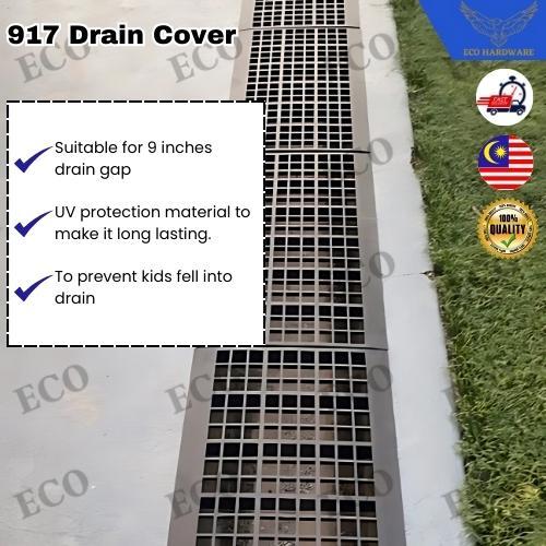 9''x17'' UV Protection 917 Plastic Drain Cover Heavy Duty Penutup ...