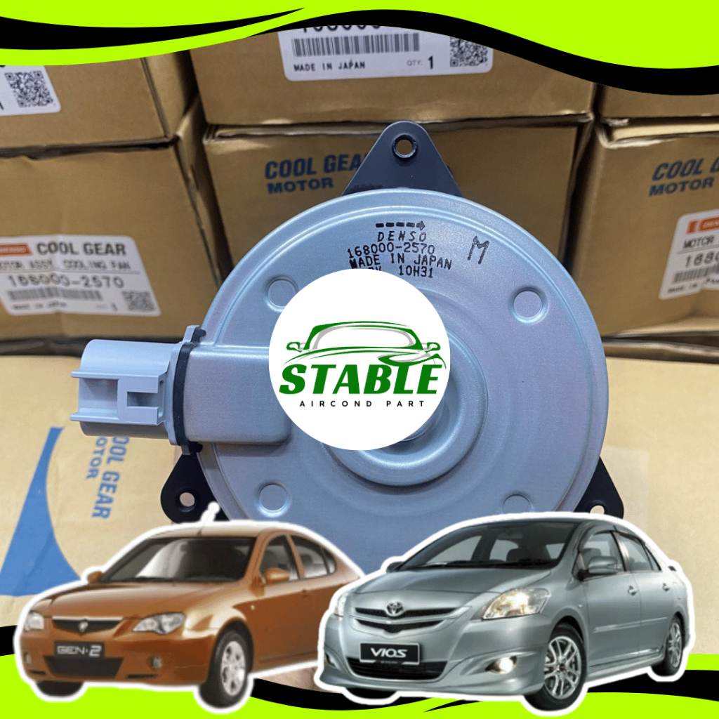 ORIGINAL RADIATOR MOTOR PROTON GEN2 ND AUTO/ TOYOTA VIOS 2009 ...