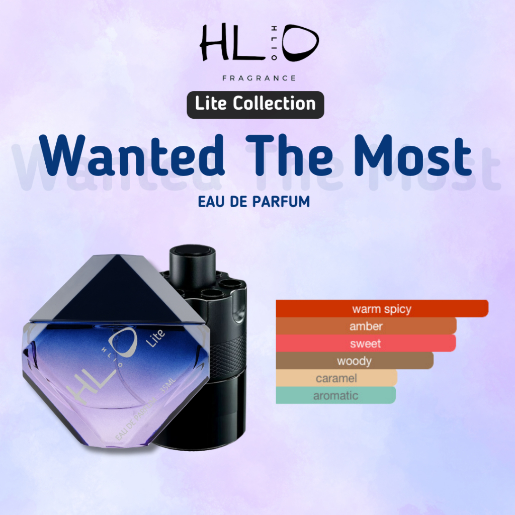 WANTED THE MOST (For Him) EDP 35ml by HLIO LITE COLLECTION | Shopee ...