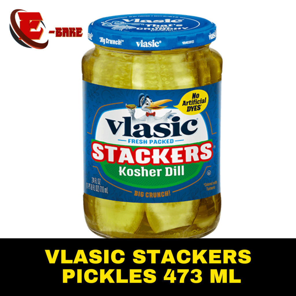 VLASIC STACKERS ACAR DILL KOSHER 473ML | Shopee Malaysia