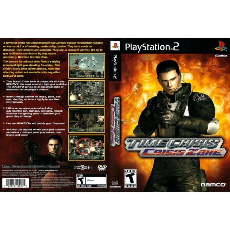 PS2 Time Crisis - Crisis Zone (DVD GAME) | Shopee Malaysia