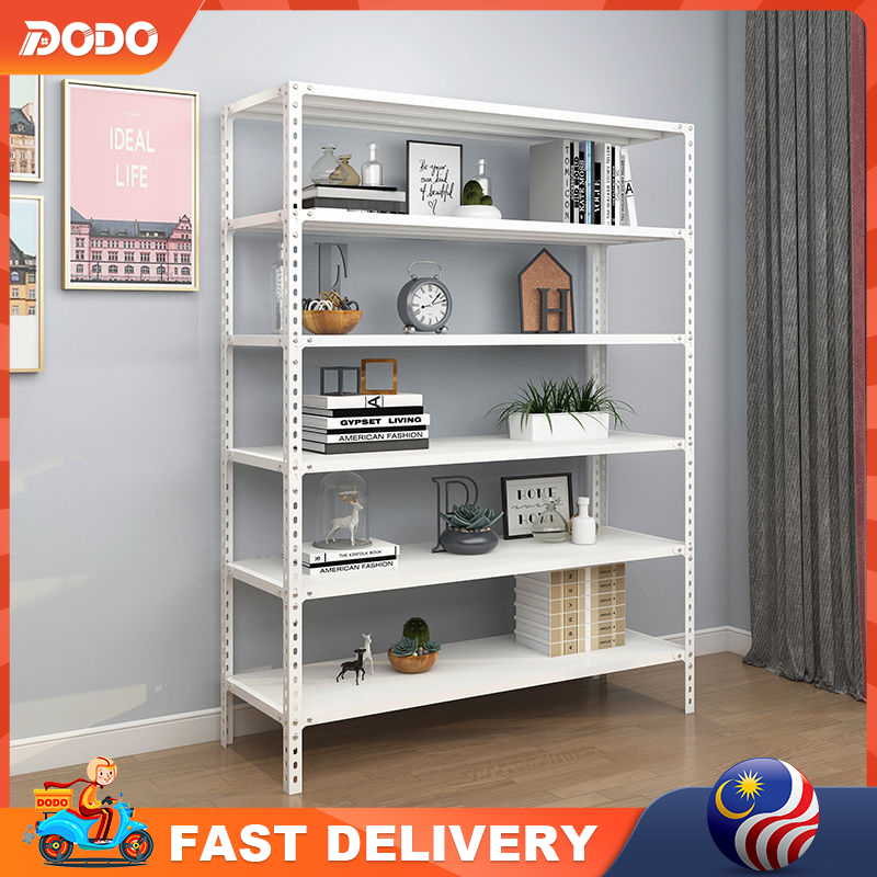 4/5 Tier Boltless Rack Shelf Storage Rak Besi Serbaguna Bertingkat ...
