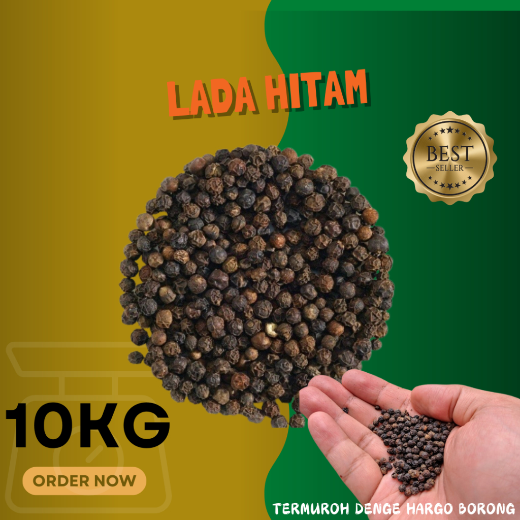 10KG LADA HITAM HARGA BORONG/BLACKPAPER | Shopee Malaysia