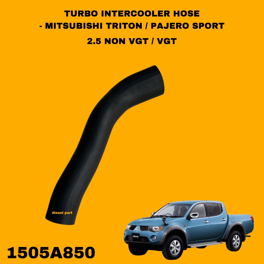 Turbo Intercooler Hose Pipe 1505A850 For Mitsubishi L200, Triton, Montero Sport – 2.5L 4D56 Diesel