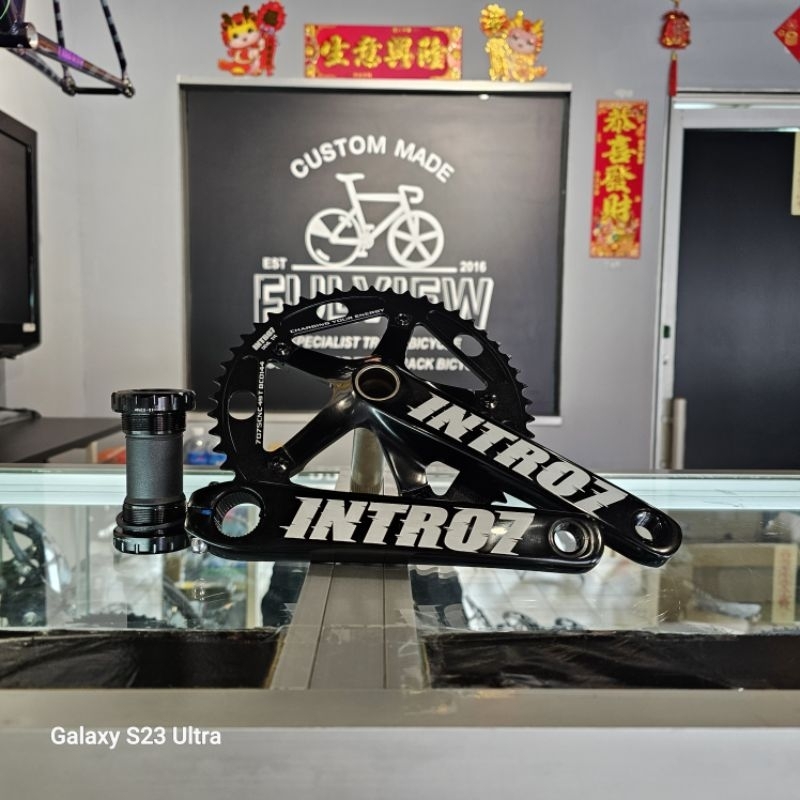 INTRO 7 DEVIL EYE HOLLOW TRACK 48T CRANKSET | Shopee Malaysia