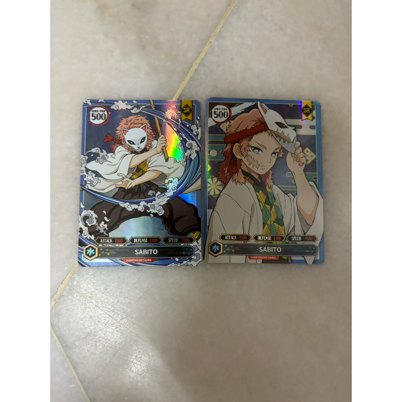 Demon Slayer Playing Card Sabito | Shopee Malaysia